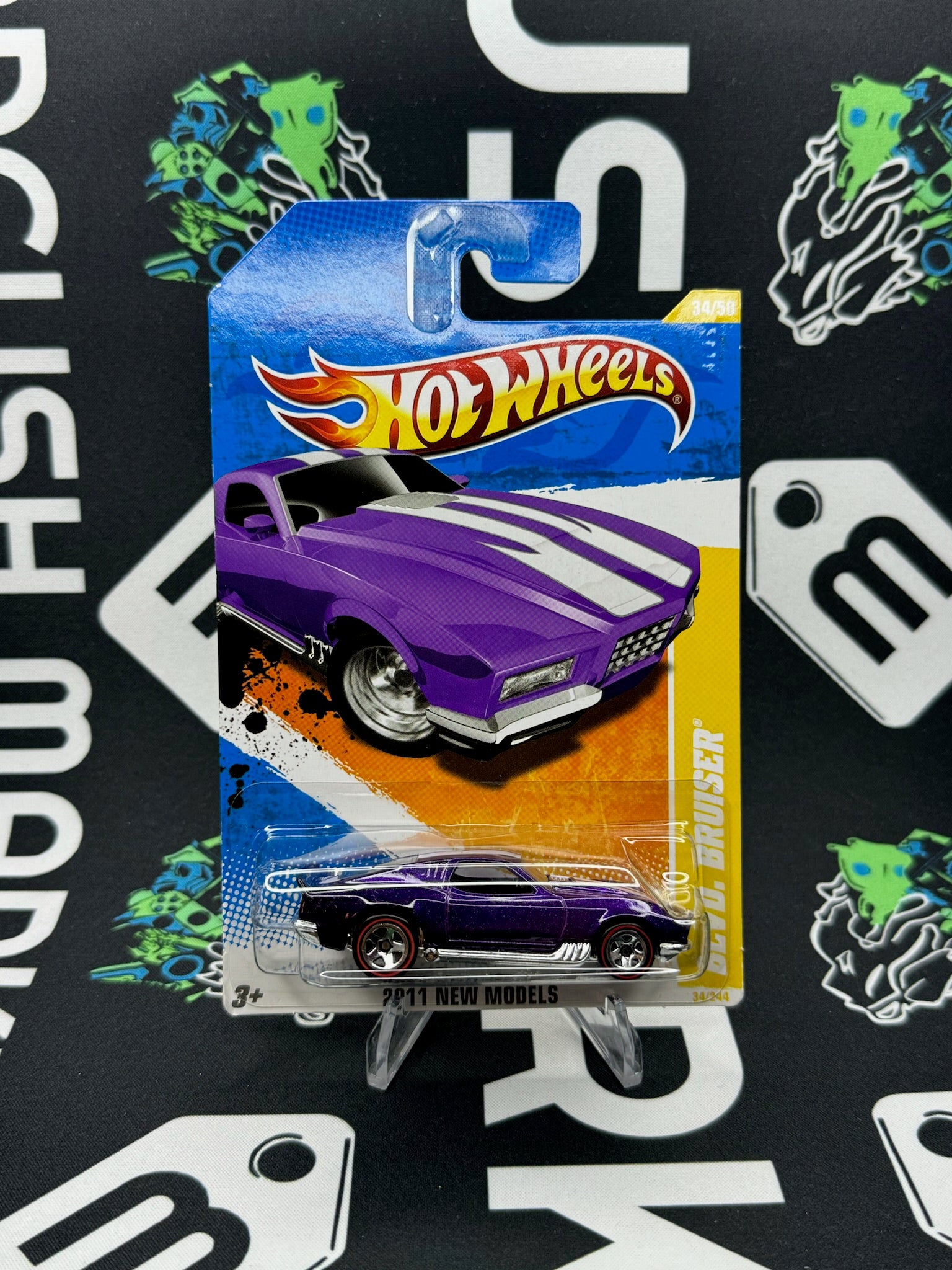 HOT WHEELS BLVD. Bruiser HEADGUSH COLLECTIBLES