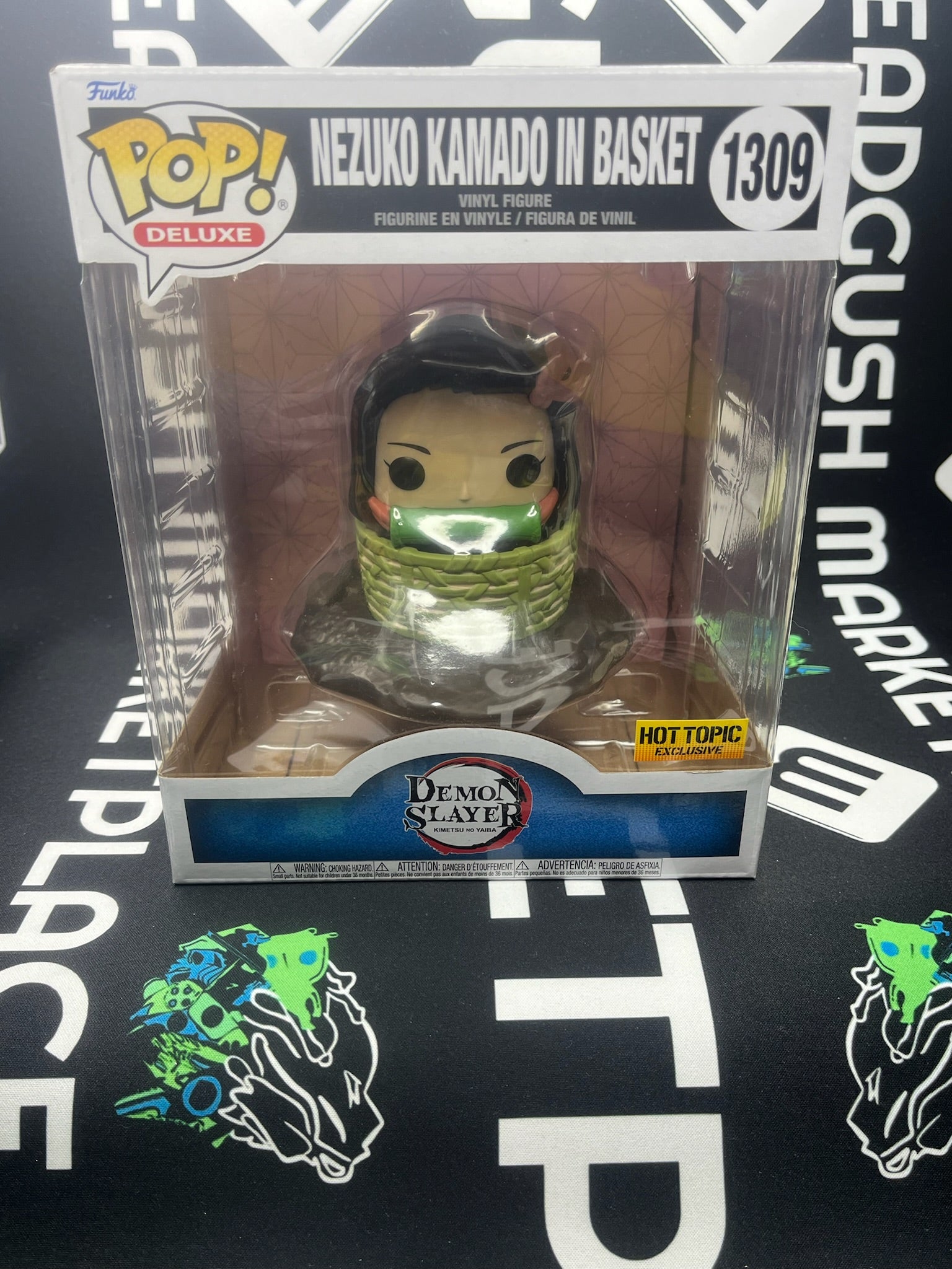 POP Nezuko Kamado In Basket (Hot Topic) – HEADGUSH COLLECTIBLES